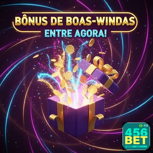 Imagem promocional do 456bet destacando o bônus 06, com cores vibrantes e o logotipo do site 456bet